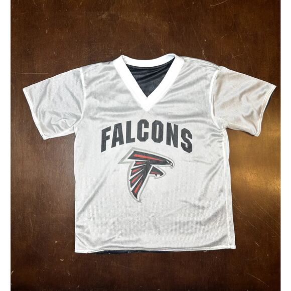VTG Y2K NFL Atlanta Falcons Flag Football Reversible Practice Jersey Size S - Picture 15 of 16